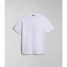 Maglia Sportiva a Maniche Corte Napapijri S-Bollo Ss 1  Bianco