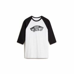 Maglia Sportiva a Maniche Corte Vans Style 76 Raglan Bianco