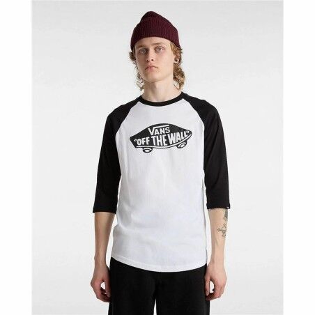 Maglia Sportiva a Maniche Corte Vans Style 76 Raglan Bianco