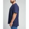 Maglia Sportiva a Maniche Corte Lee Ss Patch Logo  Azzurro