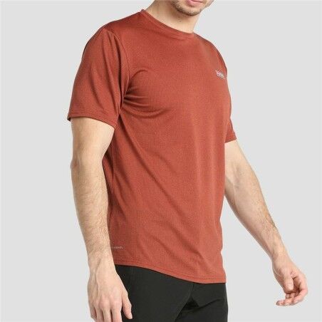 Maglia Sportiva a Maniche Corte +8000 Bernap  Marrone