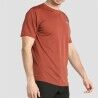 Maglia Sportiva a Maniche Corte +8000 Bernap  Marrone