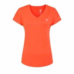 Maglia a Maniche Corte Donna Dare 2b Dare to Be Vigilant Arancio