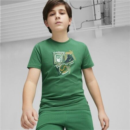 Maglia a Maniche Corte per Bambini Puma Graphic