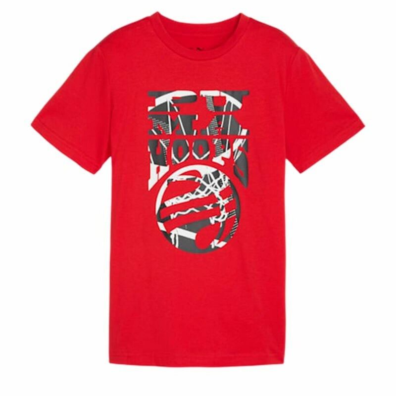 Maglia a Maniche Corte per Bambini Puma Basketball Maglia a Maniche Corte per Bambini Puma Basketball