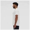 Maglia a Maniche Corte Uomo New Balance Sport Essentials Barrel Bianco