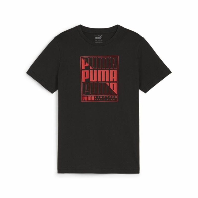 Maglia a Maniche Corte per Bambini Puma Graphic Maglia a Maniche Corte per Bambini Puma Graphic
