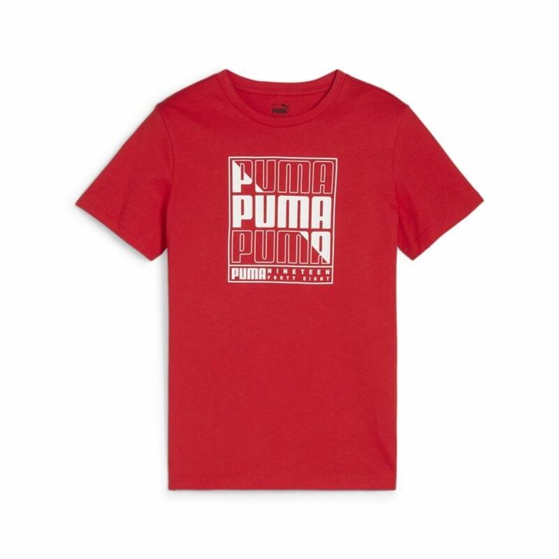 Maglia a Maniche Corte per Bambini Puma Graphic Maglia a Maniche Corte per Bambini Puma Graphic