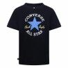 Maglia a Maniche Corte per Bambini Converse Sustainable Core Sse Nero