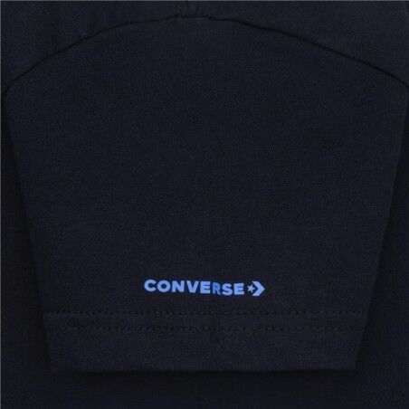 Maglia a Maniche Corte per Bambini Converse Sustainable Core Sse Nero