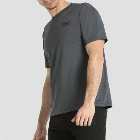 Maglia Sportiva a Maniche Corte +8000 Descen Grigio