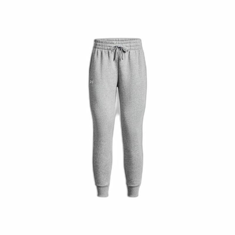 Pantalone Lungo Sportivo Under Armour Fleece Grigio Donna Pantalone Lungo Sportivo Under Armour Fleece Grigio Donna