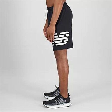 Pantalone per Adulti New Balance Sport Essentials Heathertech Nero Uomo