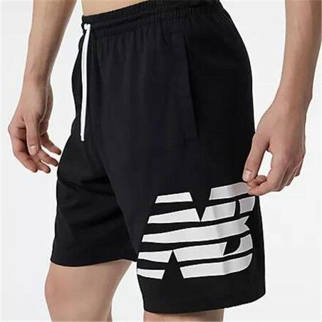 Pantalone per Adulti New Balance Sport Essentials Heathertech Nero Uomo