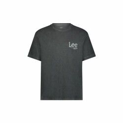 Maglia a Maniche Corte Uomo Lee Loose Logo Nero