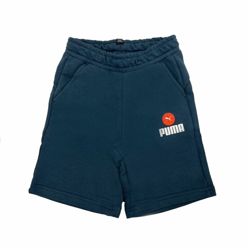 Shorts per bambini Puma Blank Blu scuro Shorts per bambini Puma Blank Blu scuro