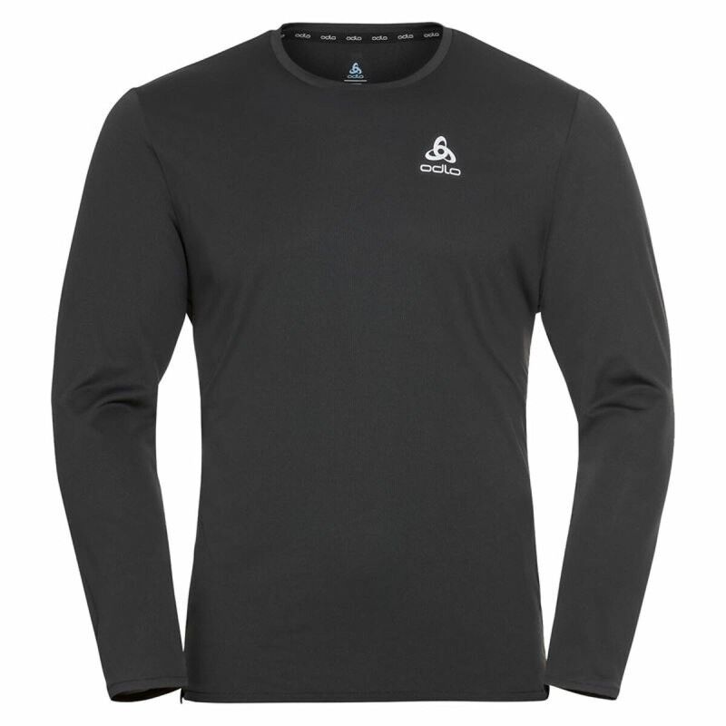 Maglia a Maniche Corte Uomo Odlo Crew Neck L/S Maglia a Maniche Corte Uomo Odlo Crew Neck L/S