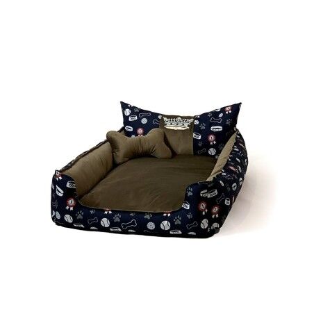 Letto per animali domestici GO GIFT L Bronce 90 x 16 x 50 cm
