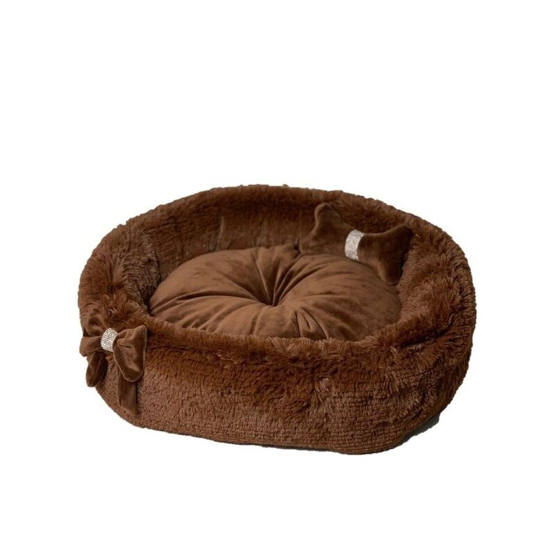Letto per animali domestici GO GIFT L Cioccolato 55 x 18 x 5 cm Letto per animali domestici GO GIFT L Cioccolato 55 x 18 x 5 cm