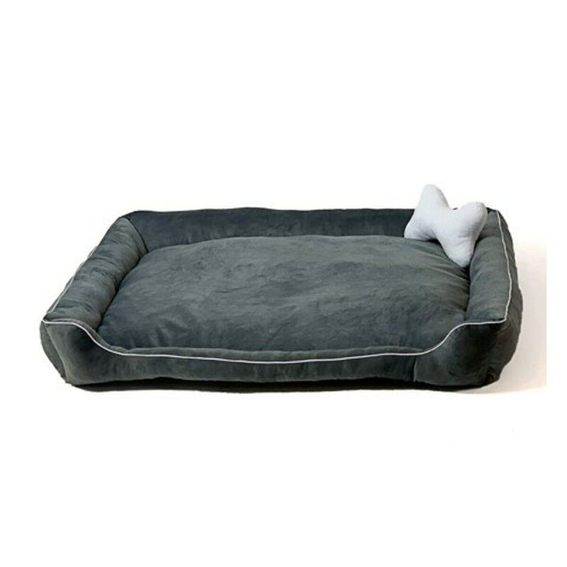 Letto per animali domestici GO GIFT Grafite 95 x 95 x 70 cm Letto per animali domestici GO GIFT Grafite 95 x 95 x 70 cm