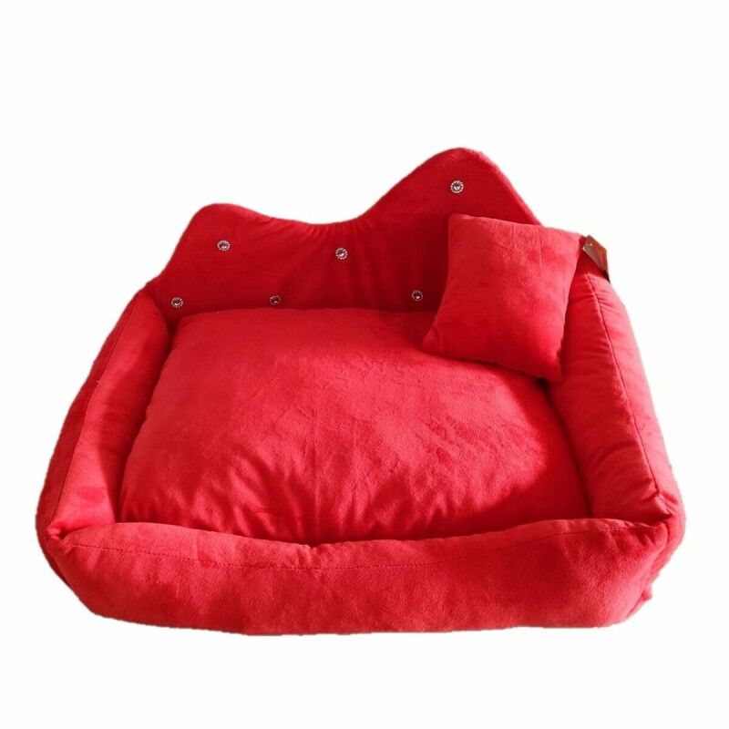 Letto per animali domestici GO GIFT L Rosso 52 x 1 x 42 cm Letto per animali domestici GO GIFT L Rosso 52 x 1 x 42 cm