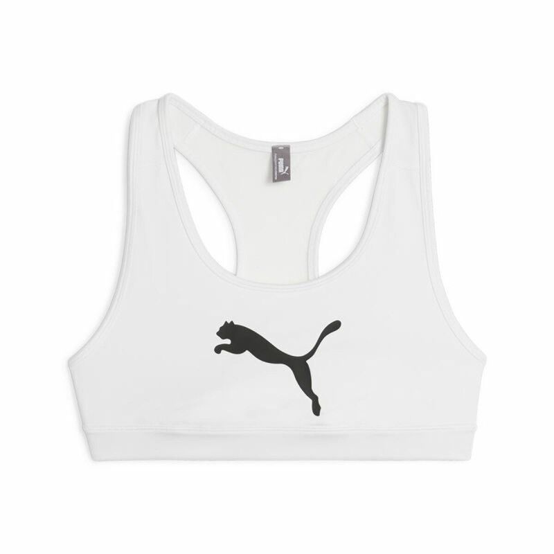Reggiseno Sportivo Puma 4 Keeps Bianco Reggiseno Sportivo Puma 4 Keeps Bianco