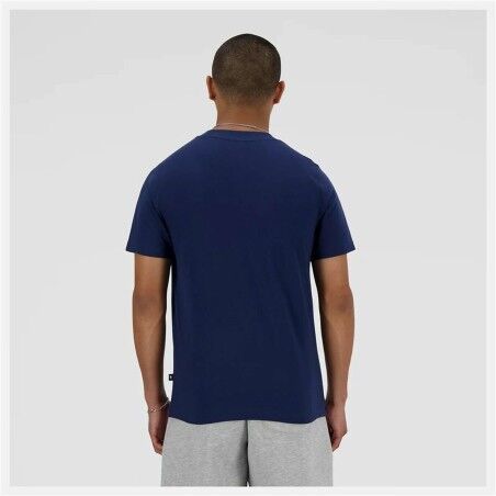 Maglia a Maniche Corte Uomo New Balance Sport Essentials Triathlon Azzurro