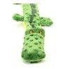 Giocattoli per cani Gloria Dogmonsters 65 x 5 x 6 cm Verde Coccodrillo