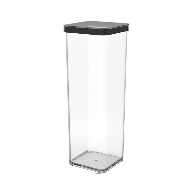 Secchio contenitore Rotho Nero Trasparente Silicone Plastica Secchio contenitore Rotho Nero Trasparente Silicone Plastica