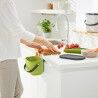 Secchio contenitore Rotho Plastica riciclata Lime