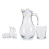Set di Bicchieri Vivalto BIG-S3604465 Trasparente Vetro Brocca
