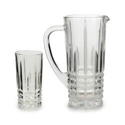 Set di brocche con bicchieri Vivalto 41053 Trasparente Vetro 250 ml