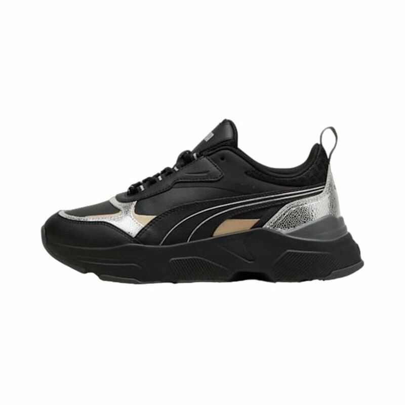 Scarpe Casual da Donna Puma Cassia Metallic Shine Nero Scarpe Casual da Donna Puma Cassia Metallic Shine Nero